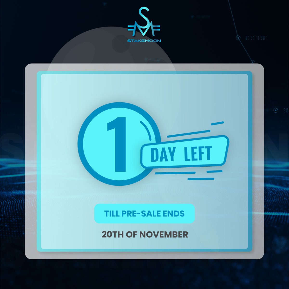 stakecoins's tweet photo. ‼️THE DATE HAS CHANGED‼️

👉WE ARE LAUNCHING TOMORROW 19TH OF NOVEMBER AT 2PM👈

👉Tomorrow is the big day, don't miss out on a chance to make money! 💰

🚀The Moon-rover is waiting for you!! (BUT NOT FOR LONG)🚀

#FlyAway #FlyTogether #cryptocurrency #CryptoNews #investing https://t.co/taVqazFD3T
