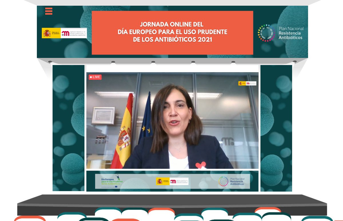 practicaseguras's tweet photo. 🔝Comienza la jornada online de @PRANgob @sanidadgob con motivo de #DiaEuropeoUsoPrudenteAntibioticos y moderada por @boticariagarcia
🔶Se presentarán en primicia nuevas herramientas para la prevención y control del #ResistenciaAntimicrobiana
#PRAN #PROA #OsContamos https://t.co/MtdpBMZjQY