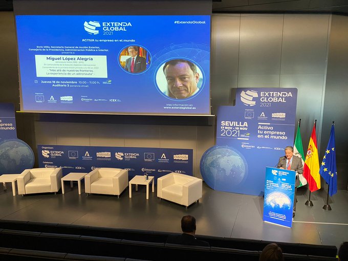 Ponencia magistral de Miguel López Alegría en Extenda Global