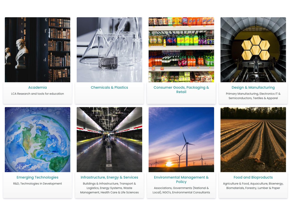 EarthShiftGlbl's tweet photo. Our Work Spans All Industries and Clients Large to Small. https://t.co/m9GzsZ6syX

We've worked with companies across a broad range of industries, successfully building trust in their brands, improving environmental performance, and increasing ratings. #LCA #SROI #ShiftTheEarth https://t.co/HBXsG9qv7z