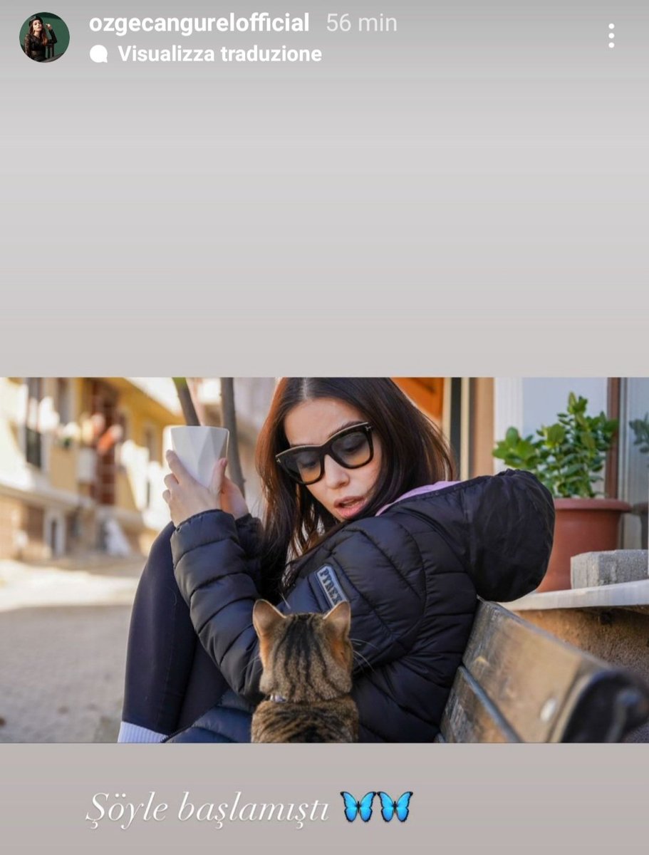 arem1956's tweet photo. Dal suo istagram story... #OzgeGürel il suo stile è inconfondibile ed unico👌
Scrive...è cominciata così...🧸♥️🤷♀️
Sponsor #pyrexoriginal 🍀🍀🍀 https://t.co/Cf7op6c6y2 https://t.co/H8ShZS3K2K
