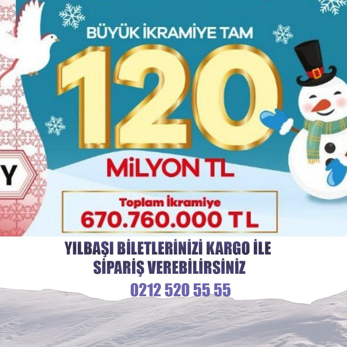 nimetablacom's tweet photo. 2022 Yılbaşı Özel Çekilişi biletleri satışa çıkmıştır. https://t.co/Vrk5XZ2F2z