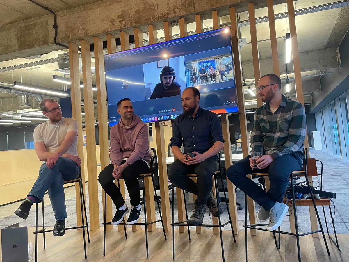 BigBite's tweet photo. As part of the worldwide #WordPress community, ongoing coaching and mentoring is a big part of our culture, so this week we held a Q&amp;A with our Lead Engineers to give the whole team the opportunity to learn from their experience, and gain valuable advice and insights. https://t.co/t3RN4dc4Pm
