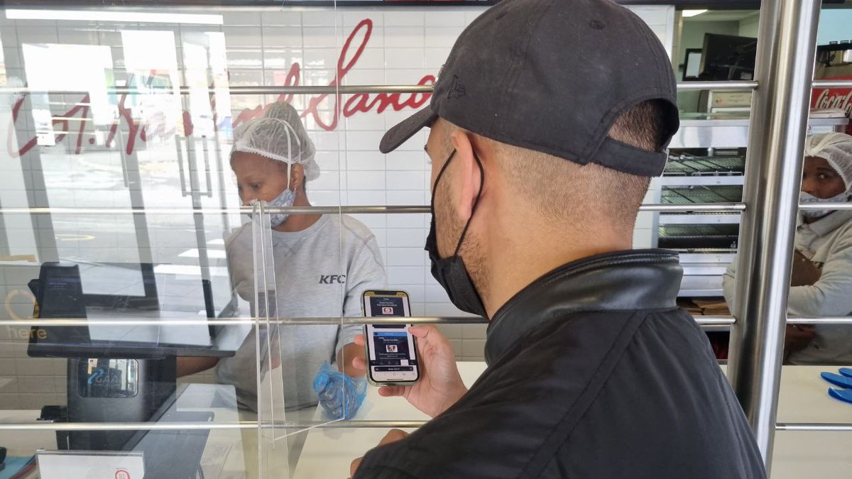 ZltoRewards's tweet photo. Today Raees from @ESquaredSA , one of our partners , was able to purchase a meal from KFC using our vouchers ๐ฅณ๐.
#Zlto #zltorewards #esquared #givingisgreater https://t.co/aUunYlXBs5