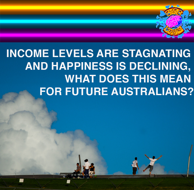In a study done by ‘The Conversation’ and ‘HILDA’, median income was compared to general happiness. Income has remained steady and happiness has fallen drastically over the last two decades. 

Much love to all of you!😍😍

theconversation.com/why-happiness-…