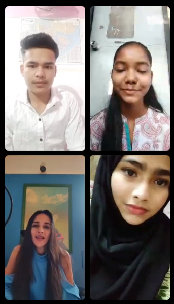 TeachForIndia's tweet photo. The Tara Sharma Show is Live on @teachforindia Instagram with our host @tarasharmasaluj  and Student leaders Sandhya Saroj, Rehan Noor Alam Shaikh, Safoora Siddiqua.
Join us now 👇
https://t.co/5Z4h4f2ICU https://t.co/OgRZ40BglU