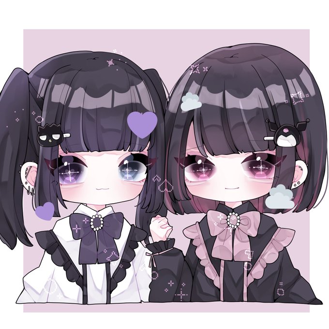 ペア画のtwitterイラスト検索結果