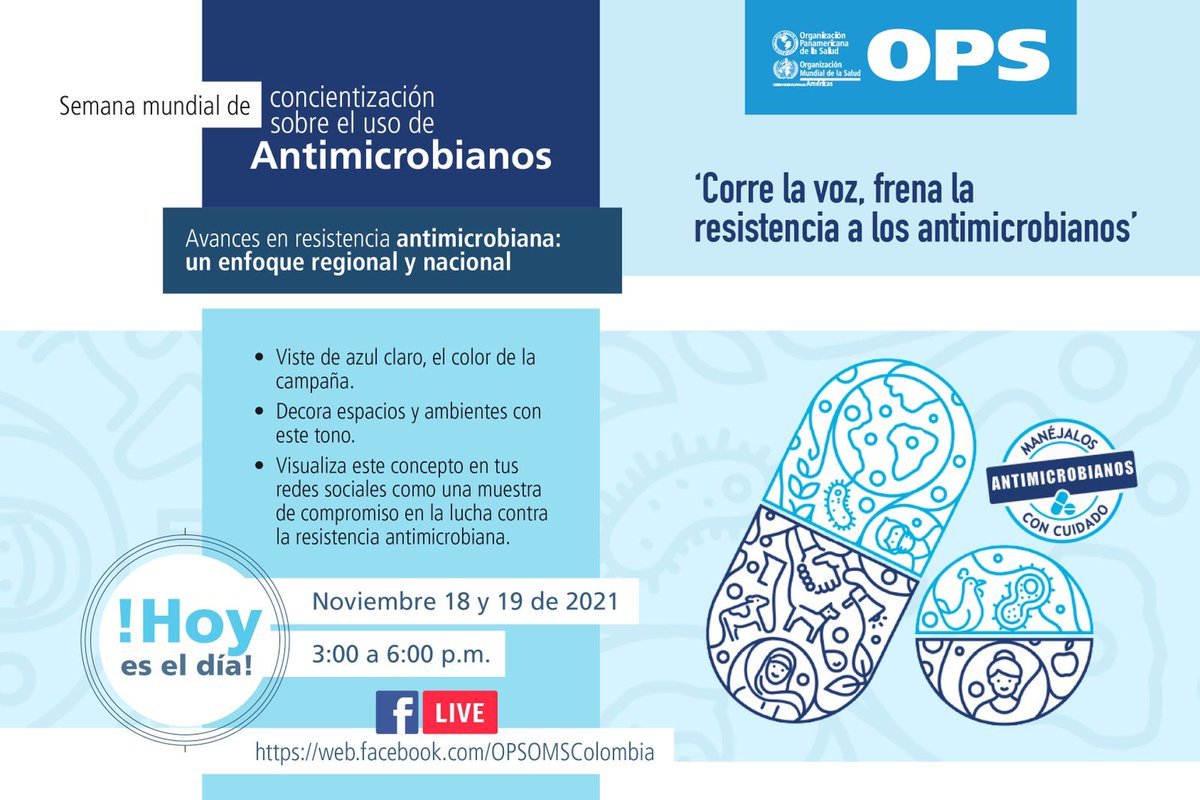 👸/🍄Antimicrobial resistance research should have a strategic agenda and the application of cutting-edge technologies for the intelligent understanding. Here, we present the case Colombia #onehealth #WAAW2021 #WAAW #StopSuperbugs <a href="/SomosAGROSAVIA/">AGROSAVIA</a> <a href="/GHRUamr/">NIHR GHRU AMR</a> <a href="/NIHRglobal/">NIHR Global Health</a> <a href="/TheCGPS/">Centre for Genomic Pathogen Surveillance</a>