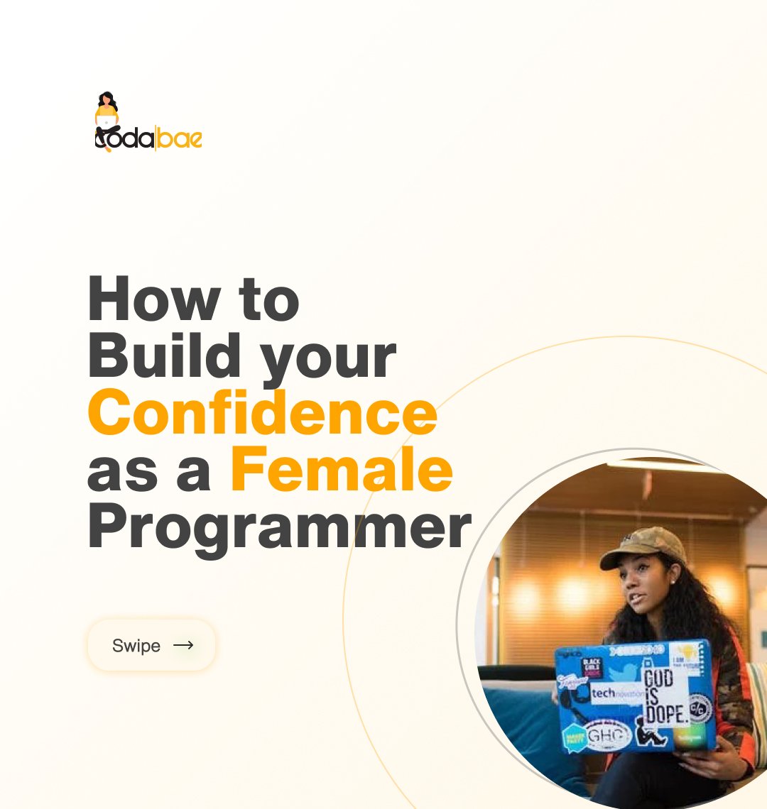 codabae's tweet photo. As a Lady in Tech which happens to be an industry dominated by Men Here are some tips to boost your relevance 👇👇

@codabae #BlackTechTwitter #WomenWhoCode #GirlsWhoCode #CodeNewbie #womenintech #ReactJS #Java #JavaScript #BigData #OpenSource #techtips #AI #automation @CodePapi_ https://t.co/IMpTrZXIdu