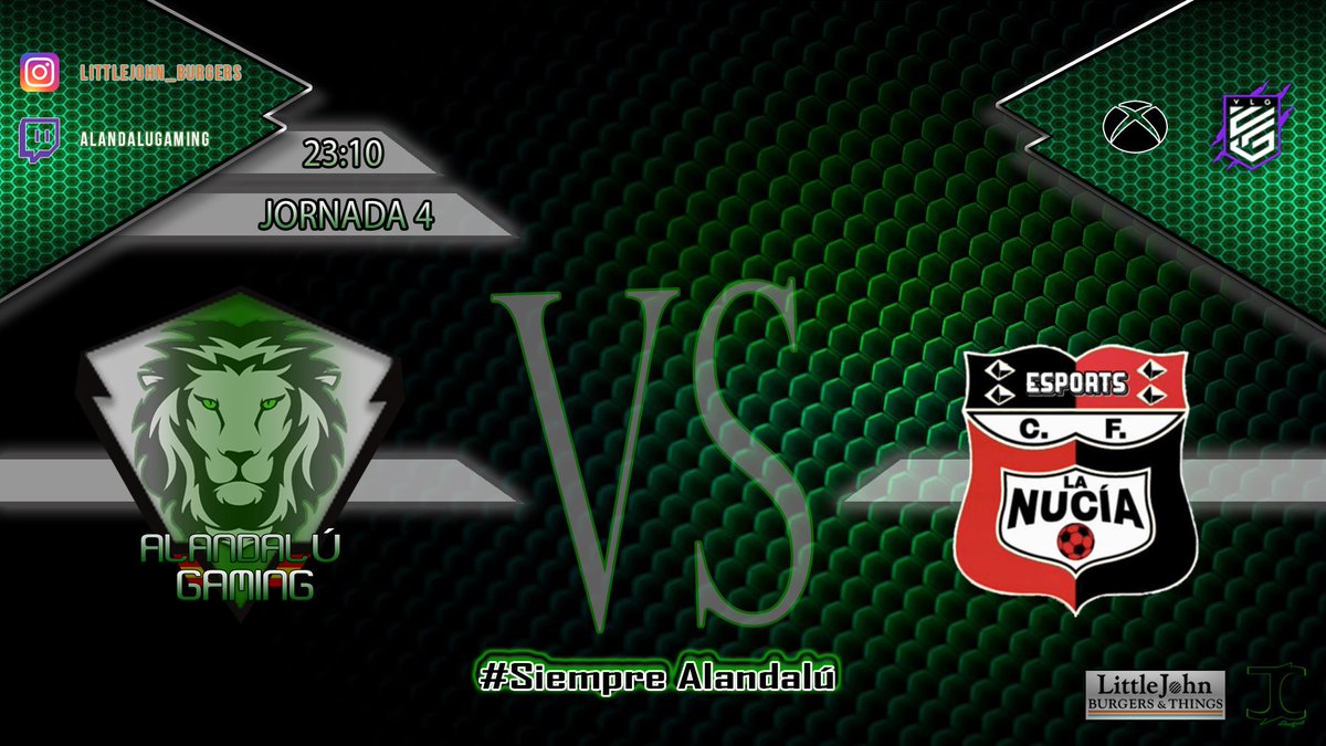 AlandaluGaming's tweet photo. #AlandalúMachday
⚽️Jornada 4 / #TTJ4
🏆 @VLG_pro
🆚 @cfnuciaeSports
📅 18/11/2021
⏰ 23:10
💻https://t.co/bakYXRl1zb
#SiempreAlandalúGaming https://t.co/nYai6GzI3Q