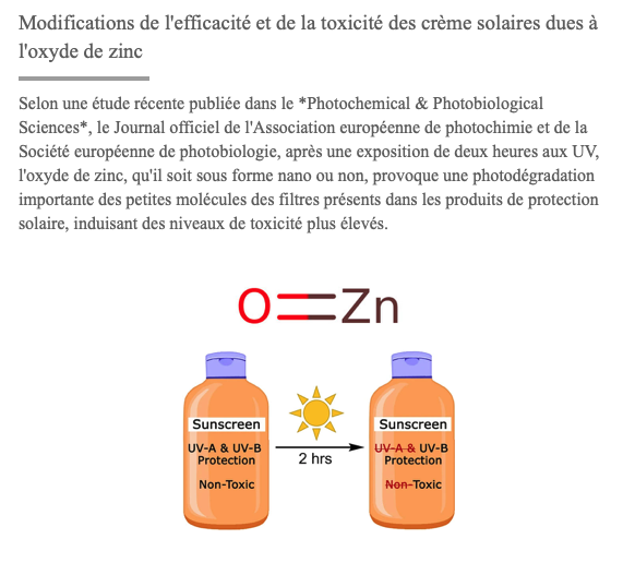 Ideatests's tweet photo. Modifications de l'efficacité et de la toxicité des crème solaires dues à l'oxyde de zinc ☀  I @CosmeticOBS 

https://t.co/yudu1AnIIR 

#cosmetiques #tests #sun https://t.co/CMUMhJcm5f