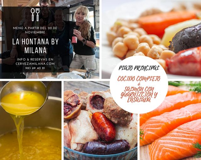 CON ESTE #FRÍO, A QUIÉN NO LE APETECE UN #COCIDO?
A partir de este sábado y hasta nueva orden, con tus packs de visita a fábrica "Al grano" ó "I want it all", podrás meterte un COCIDO COMPLETO pal body. RESERVA YA, todavía estás a tiempo!!!!