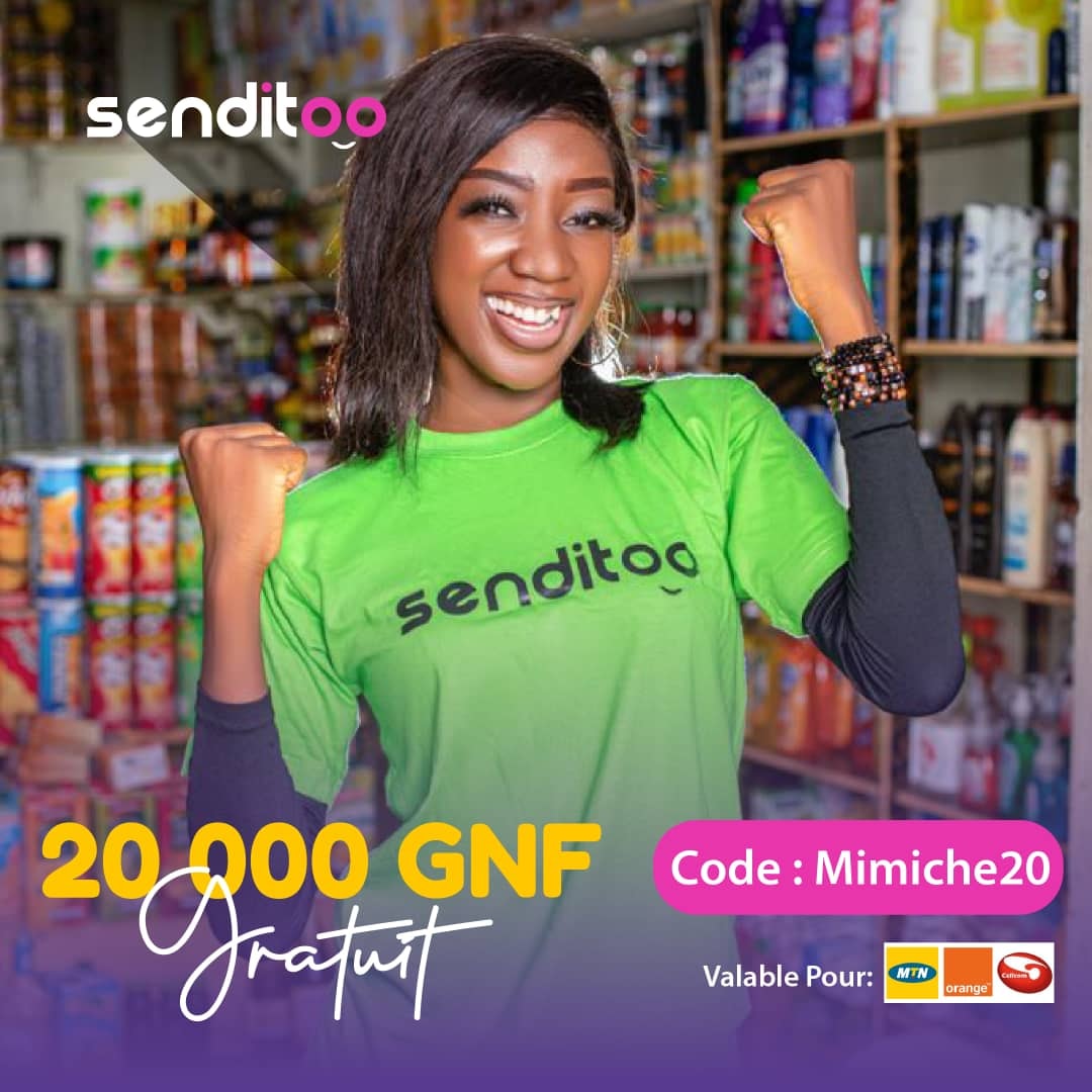 Senditoogn's tweet photo. Hello les amis,

Avez-vous de la famille à l'étranger qui vous envoi des crédits téléphoniques ?
Demandez leur de tester notre application avec le code de #MIMICHE20 pour bénéficier de 20000 de crédits téléphoniques gratuitement
https://t.co/Ivk27mm6dl | faites sourire la famille https://t.co/gZfJk7kp7v