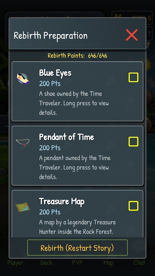 BadmintonRPG's tweet photo. Update Highlights v1.1.14:
- New Gears with new mechanism
- New Rebirth Options for wider gameplay variety

For more info: https://t.co/wimHaSSmk0

#badminton #rpg #rpggame #tcg #mobilegame #indiegame #IndieRPG #IndieGameDev #indiedevs #ccg https://t.co/dx9RGTYdZp