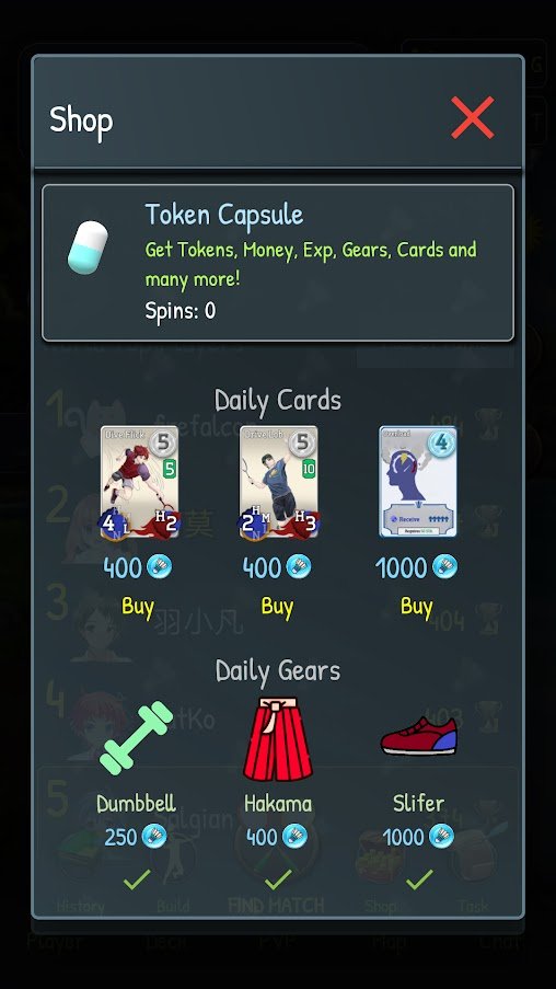 BadmintonRPG's tweet photo. Update Highlights v1.1.14:
- New Gears with new mechanism
- New Rebirth Options for wider gameplay variety

For more info: https://t.co/wimHaSSmk0

#badminton #rpg #rpggame #tcg #mobilegame #indiegame #IndieRPG #IndieGameDev #indiedevs #ccg https://t.co/dx9RGTYdZp