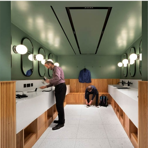 From sketch to built! ✏🏙

High-quality end of trip facilities at our Mid City Place project.

✍: <a href="/edthearch/">Edward Crump</a> 

📷: Philip Vile

<a href="/OxfordProp/">Oxford Properties</a> 
<a href="/burofour/">Buro Four</a> 
<a href="/gt_llp/">Gardiner & Theobald</a> 
<a href="/StructureTone/">Structure Tone</a>

#Architecture #Sketch