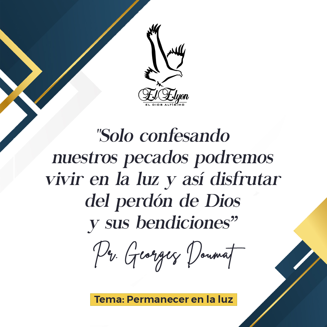 eldiosaltisimo1's tweet image. “Solo confesando nuestros pecados podremos vivir en la luz y así disfrutar del perdón de Dios y sus bendiciones”
.
.
.
#Elyonmargarita #FrasedelPastor #Confesar #Pecados #vivir #Luz #Perdón #Dios #Bendiciones