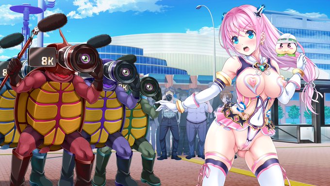 足を広げると一緒に大陰唇まで引っ張られて
開いちゃう衣装でも滅気ずに戦うチアリーピンク💗 