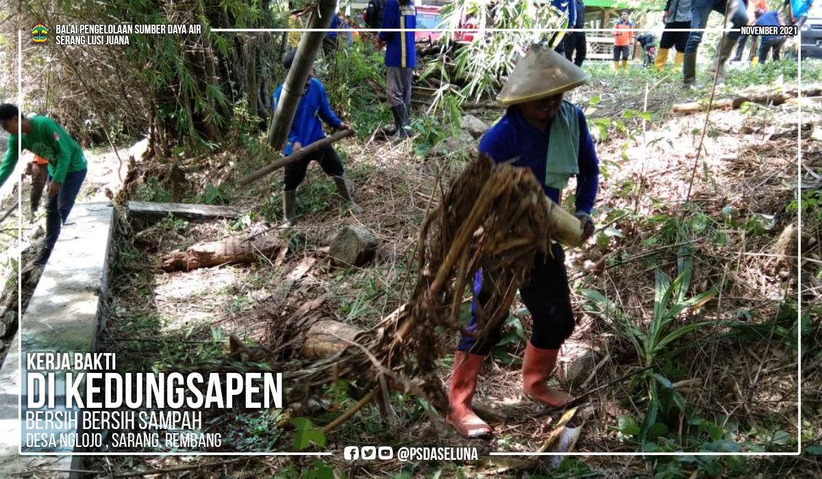 psdaseluna's tweet photo. #dpusdatarujtg
#mitigasibencana

Kerjabakti 
DI KEDUNGSAPEN
Desa Nglojo
Kec. Sarang
Kab. Rembang
bersama @BPBD_Rembang @psdaseluna dan Masyarakat untuk mencegah terjadinya banjir akibat sampah yang terbawa arus sungai

@ganjarpranowo 
@dpusdatarujtg 
@ekoyunianto1055 
@GusPur354 https://t.co/pFcvNDWpeY