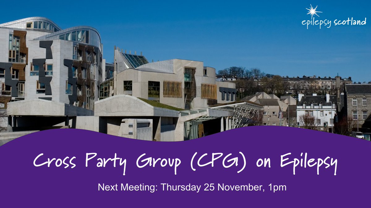 epilepsy_scot's tweet photo. The #CrossPartyGroup on Epilepsy brings together people interested in #epilepsy with MSPs. Our next meeting will welcome the @scotgov to provide an update on the development of the Patient Safety Commissioner. To learn more email Anna at atelfer@epilepsyscotland.org.uk https://t.co/NPO4IzR9PH
