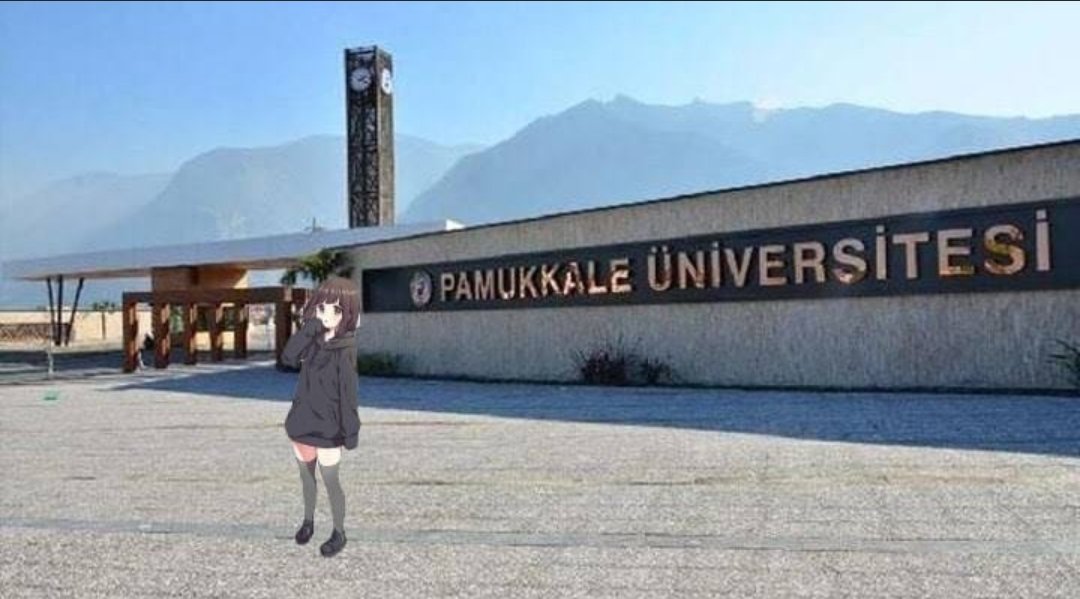 kampüste denk gelmek istediğim tek şeysin artık