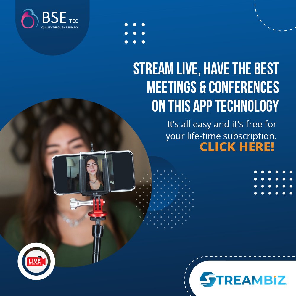 BSEtech's tweet image. Best Periscope Clone-BSEtec
bsetec.com/periscope-clon…
#PopularLiveStreamingScript #StreamingScripts #TopLiveStreamingScript #VideoBroadcastingScript #VideoStreamingAppClone #VideoStreamingCloneScript #VideoStreamingScript