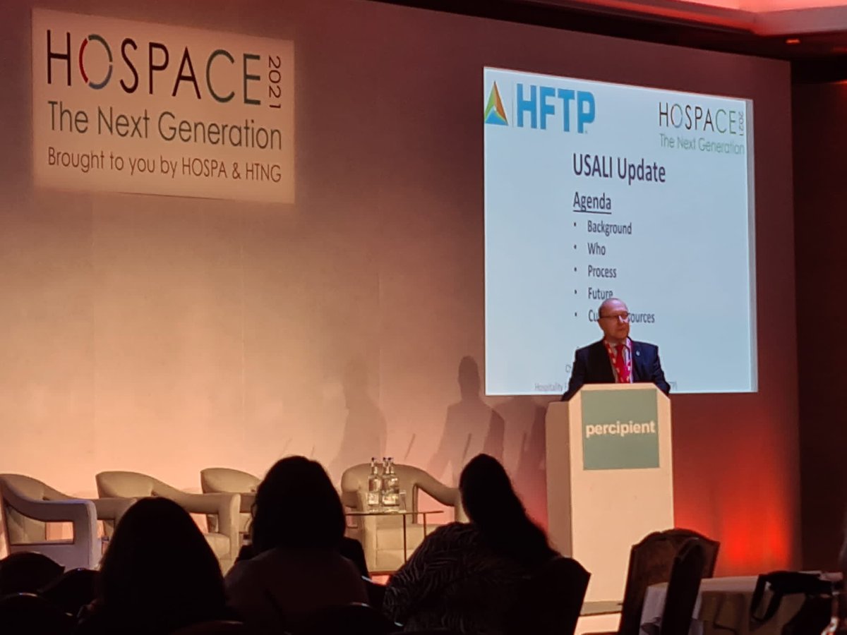 CarlWel's tweet photo. Very pleased to be able to present an update on 12th Edition of the #USALI at HOSPACE just now for @HOSPAtweets on behalf of @HFTP
#hotelsfinance https://t.co/SUoL9ff4NQ
