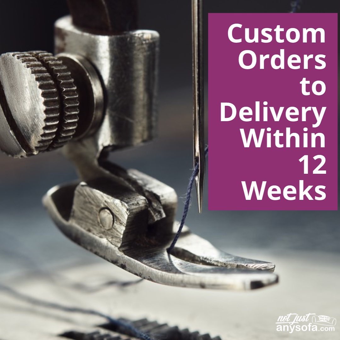 notjustanysofa's tweet photo. We Can Make a Custom Order to Delivery Within 12 Weeks 

🛋You Choose the Style, Fabric &amp; Feet 

✂️We Make it Within 12 Weeks 

🆓We Will Even Loan You a Sofa For FREE* Whilst You Wait 

*Delivery of loan sofa is chargeable at £59 within 50 miles of our shop https://t.co/sxFfHaJuPO