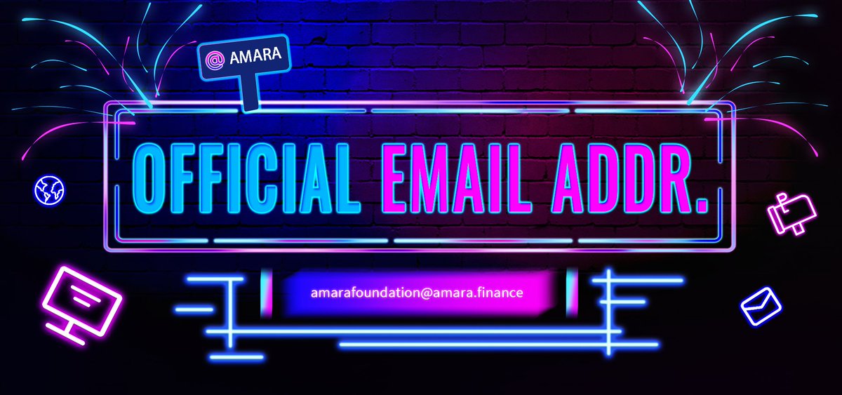 AmaraFinance's tweet photo. 📢OFFICIAL EMAIL ADDRESS  !
✅amarafoundation@amara.finance
🔯@AmaraFinance is a cross-chain financial aggregator within @Polkadot ecosystem. 

😆Write to us if you have any questions, brilliant ideas or proposals!
🥰Waiting for your letters!
#DeFi  #lending  #multi_chain https://t.co/diRecnpYau