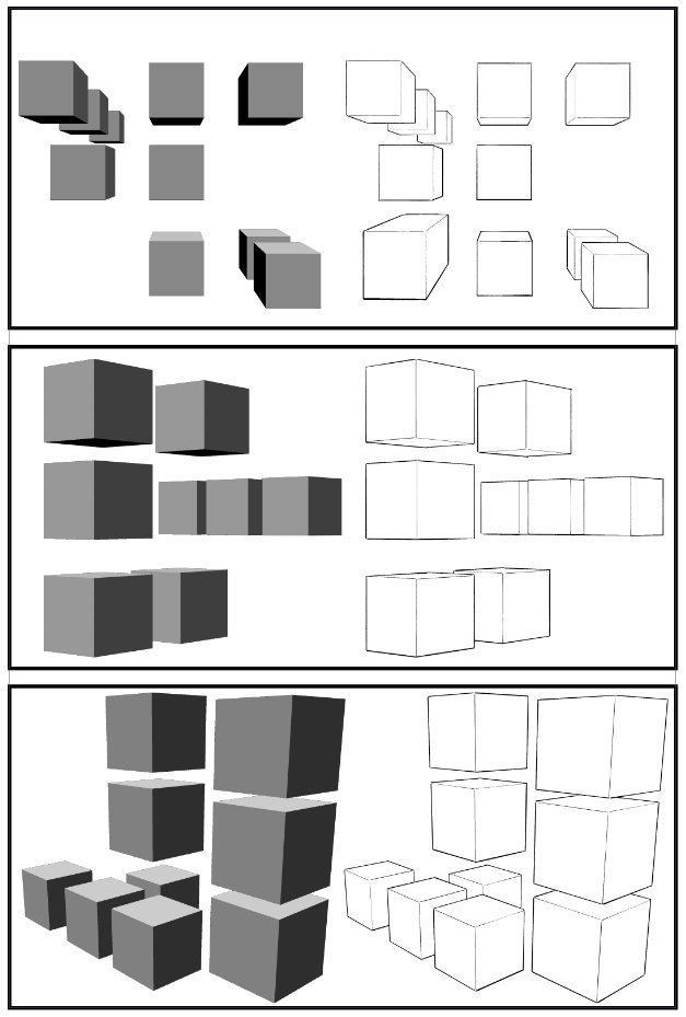 立方体ではないのが1個だけ紛れ込んでます 