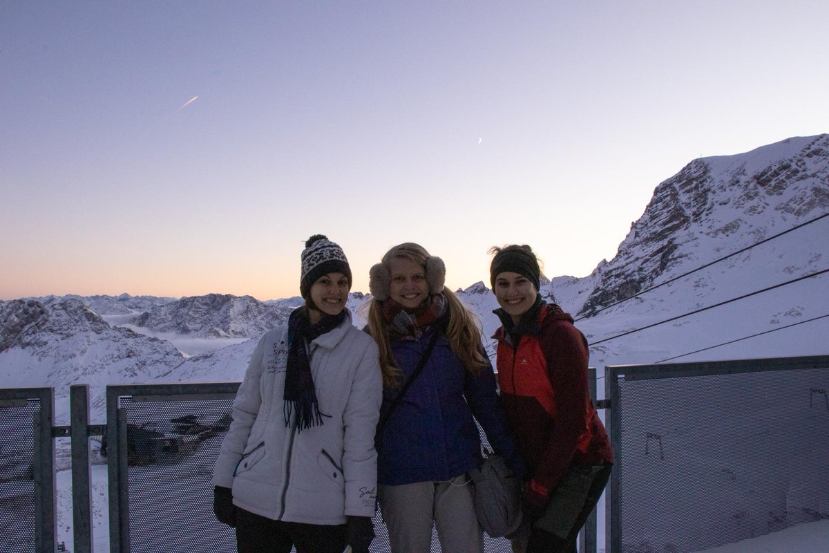 S2S-Future ITN (@s2sitn) on Twitter photo Last portrait from the #MGM21, our ESRs Amanda Wild,
<a href="/GlacialGarcia/">Aurora Garcia</a>, and <a href="/caroline_fenske/">Caroline Fenske</a> on top of the Zugspizte, learning some geomorphology in Germany's highest mountain 🏔️🗻 Last portrait from the #MGM21, our ESRs Amanda Wild,
<a href="/GlacialGarcia/">Aurora Garcia</a>, and <a href="/caroline_fenske/">Caroline Fenske</a> on top of the Zugspizte, learning some geomorphology in Germany's highest mountain 🏔️🗻