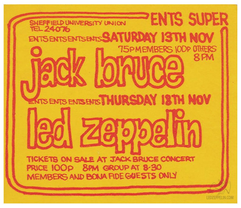 Led_ZeppThisDay's tweet photo. November 18, 1971

Led Zeppelin play at the Sheffield University, Sheffield, England, UK https://t.co/AtVQSxF0sa