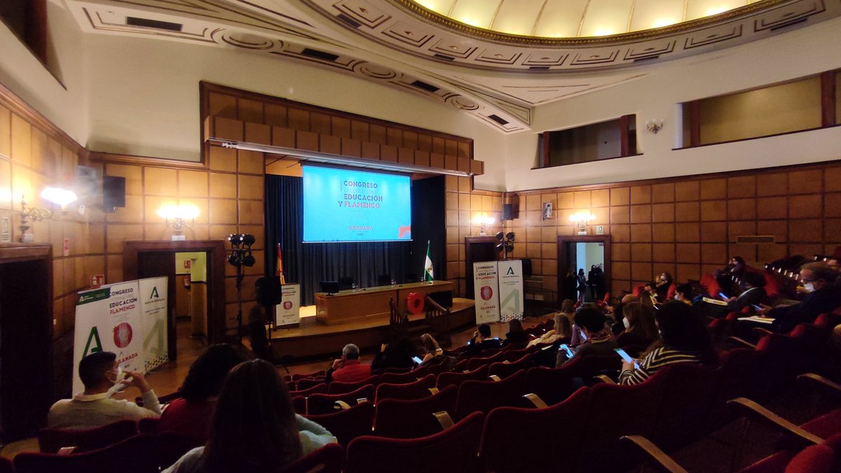#CEF21 Esta tarde a las 16:00h. estaremos presentando el proyecto en el I Congreso de Educación y Flamenco que se está celebrando en Granada.