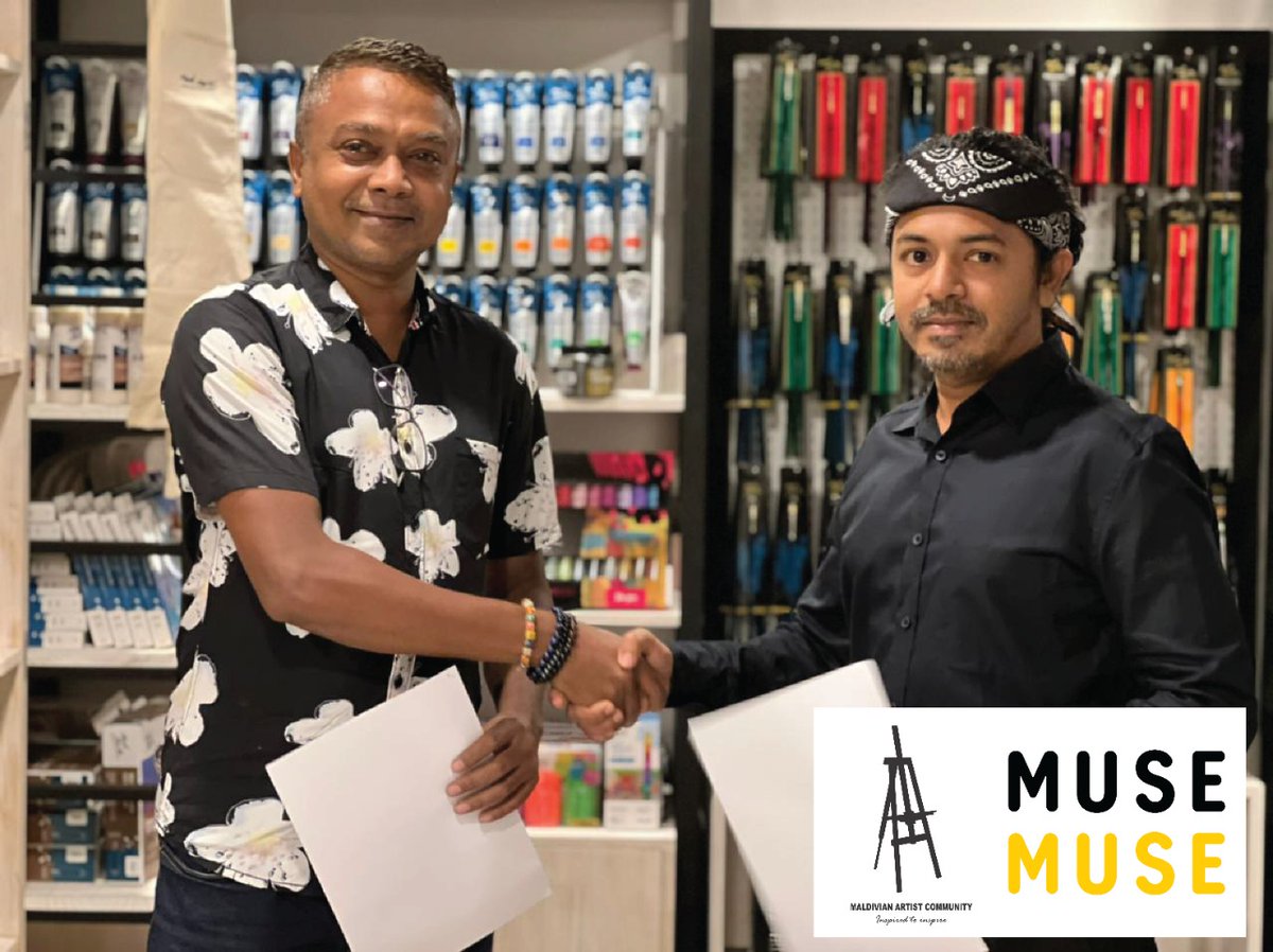 Muse art and craft supplies  has become the main sponsor of Maldives Contemporary art exhibition, Unveiling Visions 2021 exhibition. 

#art #exhibition #UV21 #Maldives