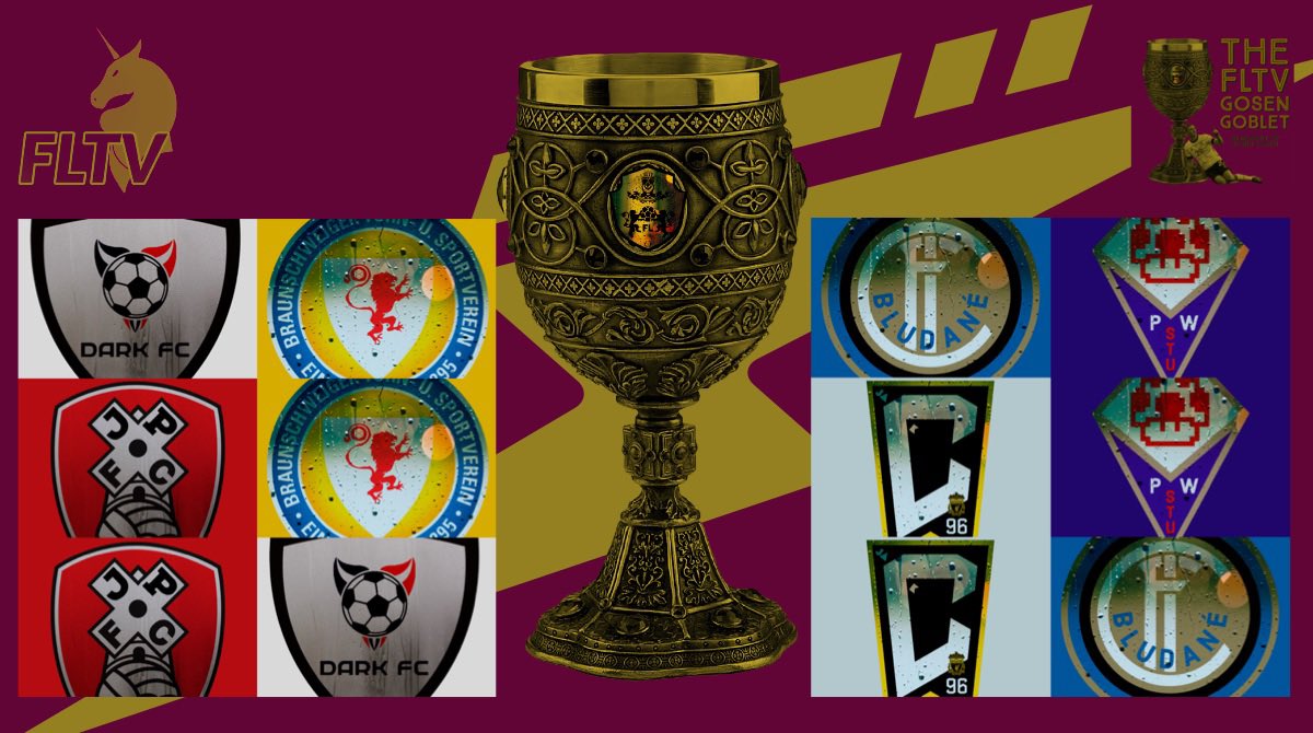 OfficialFLTV's tweet photo. Introducing the Gosens Goblet. Tomorrow night we kick off the Goblet with the prelim games where 6 teams will playoff to see who will reach the next round! Kicking off from 7pm @Inter_FLTV @StueyRetro @FLTVDarkFC @FLTV_TheCrew @notoriousviperz @JoshPretends https://t.co/TWFUT7MPVY