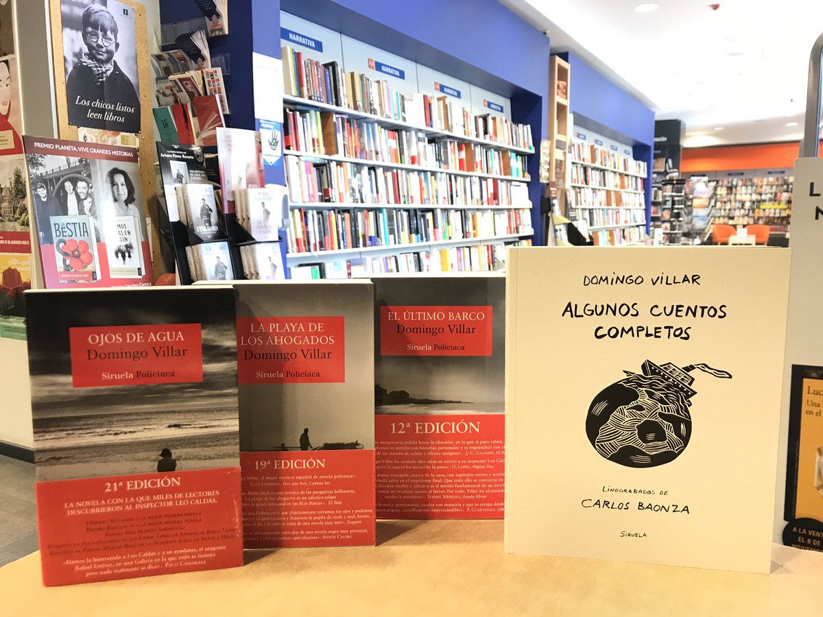 Esta tarde a las 19:00h Domingo Villar presenta su último libro “Algunos cuentos completos” en #Oletvm. ¡No os lo perdáis! 

#AlgunosCuentosCompletos #DomingoVillar <a href="/domingovillar/">Domingo Villar</a> 
#LeoCaldas <a href="/edicionesiruela/">Siruela</a>