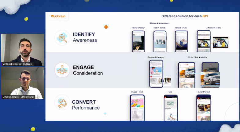 alebin8's tweet photo. 🔴#IABForum2021: cosa abbiamo imparato dal #workshop di @Outbrain?

👉Le soluzioni per massimizzare la brand awareness e la brand consideration.
👉L'approccio human-first: mettere al centro il cliente.
👉Le best practices di un caso di successo realizzato con MediaWorld Italia. https://t.co/3QwHFm3m5w