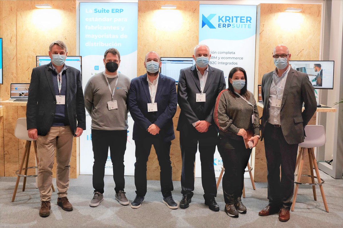 kritersoftware's tweet photo. 👉Segundo y último día de @MetalMadridEs ⏳

👏Orgullosos del equipo #KriterSoftware y agradecidos con todos lo que os habéis acercado a nuestro Stand. Día a día seguimos trabajando para hacerlo lo mejor posible. 

😄Muchas gracias a todos. ¡Nos vemos en la edición 2022!
#ifema https://t.co/eISBa0mLtY