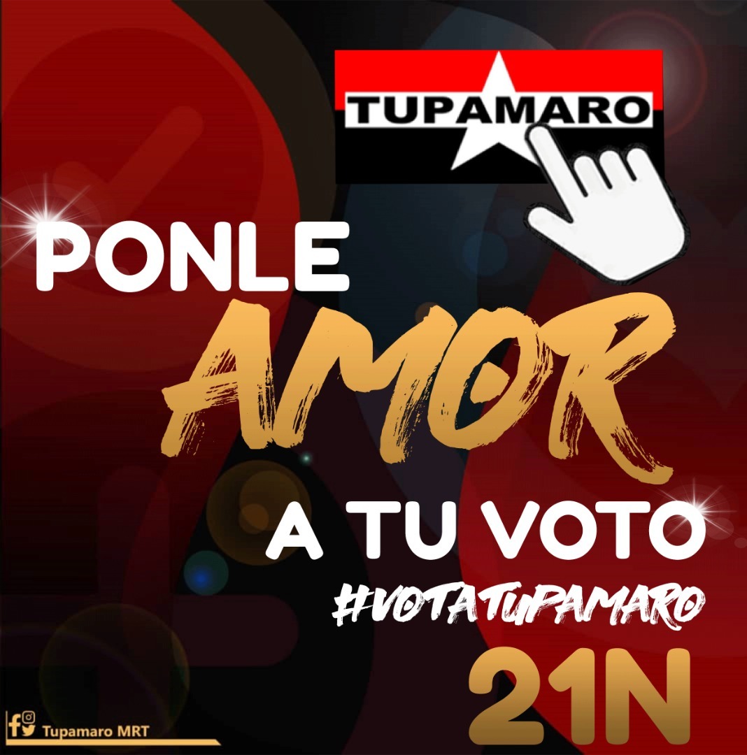 Pdte. <a href="/NicolasMaduro/">Nicolás Maduro</a> invitó al pueblo a votar el #21Nov por la reunificación de Venezuela, la paz, la Constitución, el progreso y la prosperidad.

“Vamos a darle una lección al mundo de que Venezuela está en paz”, afirmó.

#SistemaElectoralEsGarantía 
#VotaTupamaro