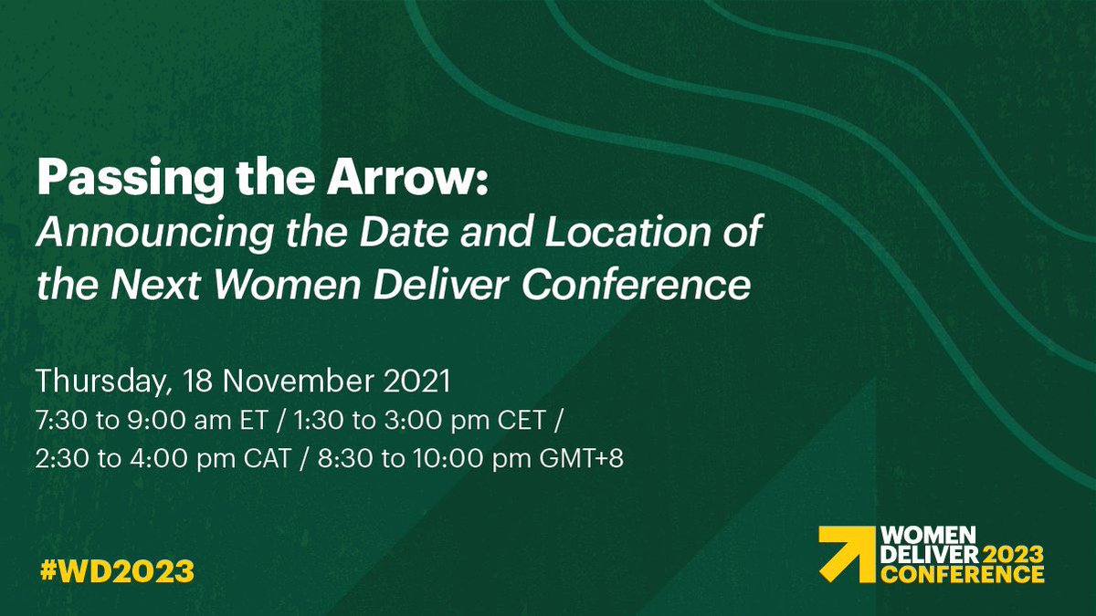 GirlsGlobe's tweet photo. We’ve been a part of the @WomenDeliver conferences since Kuala Lumpur 2013. We’re excited about the announcement of #WD2023 and are hopeful for a more diverse, inclusive, youth and grassroots-led, impactful conference! https://t.co/x600gThfU8