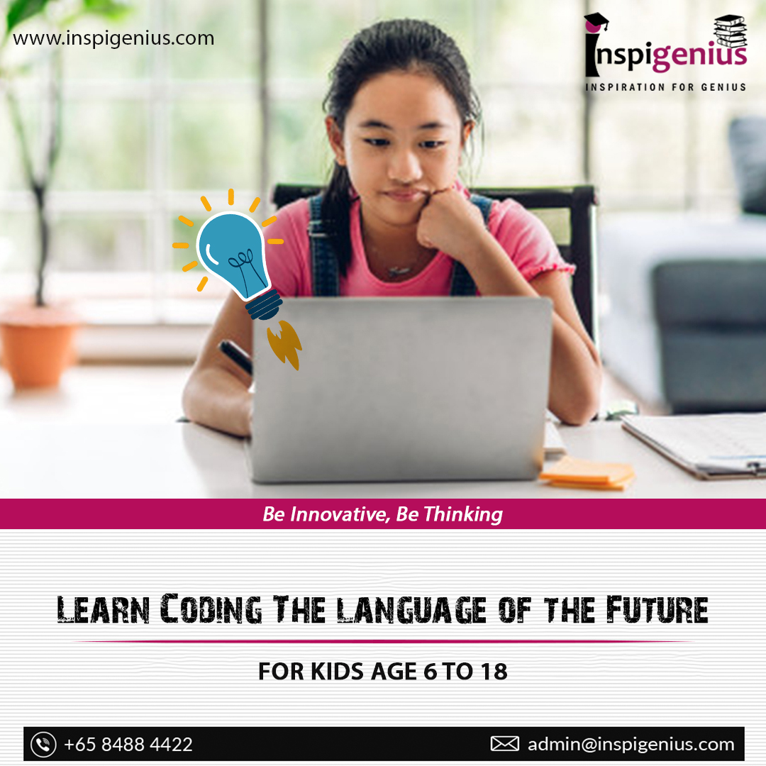 inspigenius's tweet image. Coding for Kids Singapore - Learn the Language of the Future
✅ Develop Critical & Logical Thinking
✅ Improve Reasoning Skills
✅ Better foundation at the right age.
✅ Problem Solving Attitude.
Visit: inspigenius.com/python-program…
#CodingForKids #codingwithfun #inspigenius