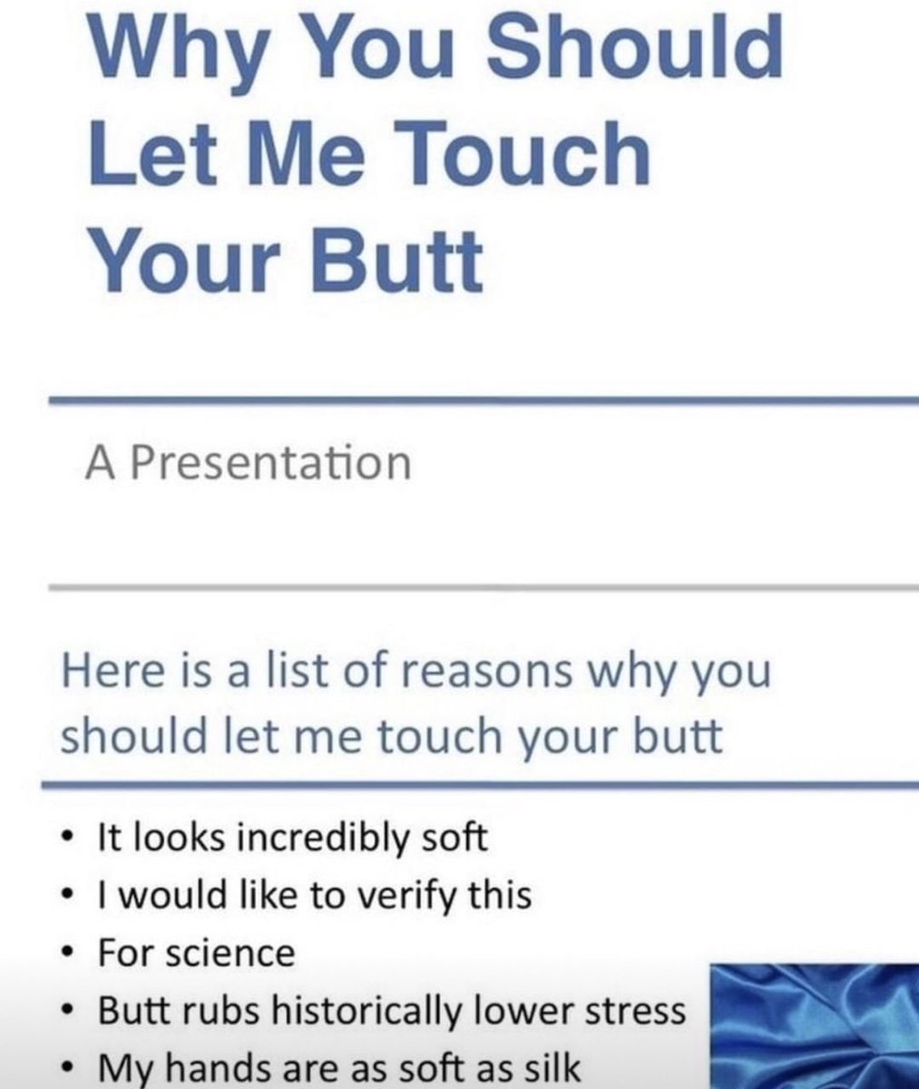 chief420247's tweet photo. Good morning #apesโฆ gotta love a good #PowerPoint in the morning, right? ๐คฃ๐คฃ๐คท๐ผโโ๏ธ๐ฅด #buttmemes ๐๐๐จ๐จ๐จ๐จ #iamhigh already ๐คซ๐ค๐ฅด๐คฃ https://t.co/OKX4VxEo8s