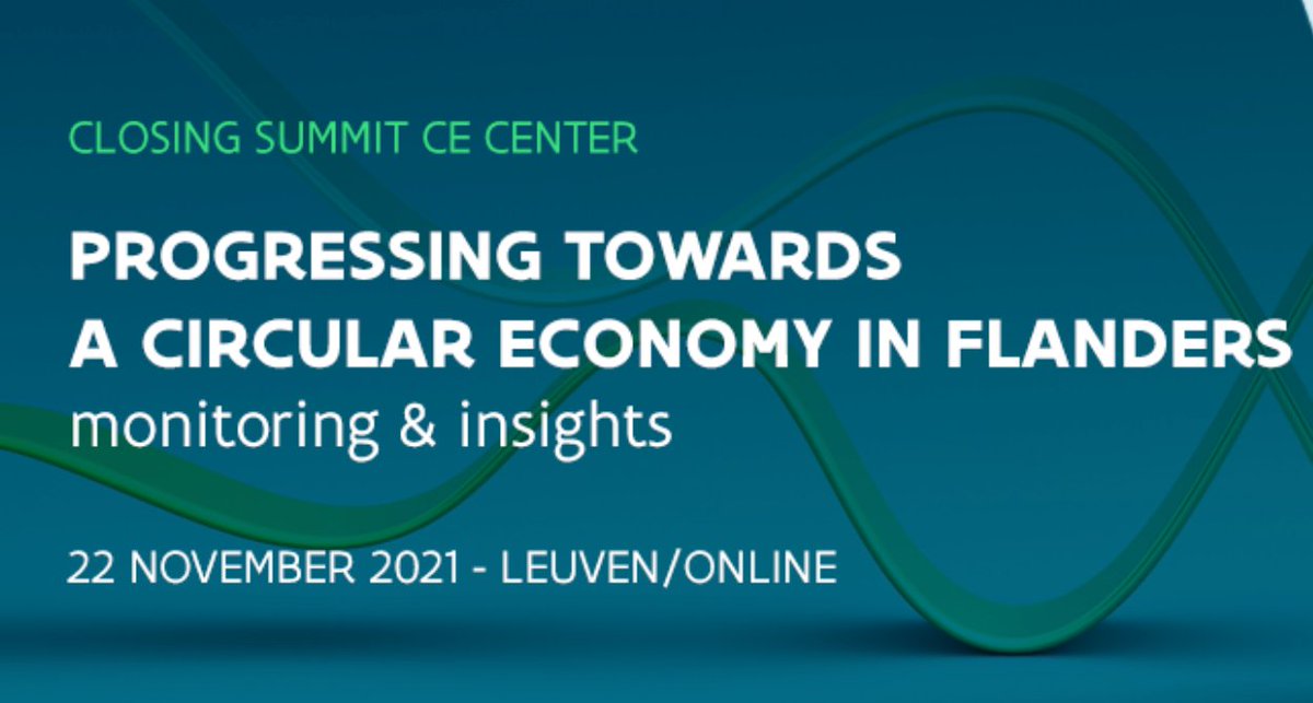 mtm_kuleuven's tweet photo. On 22 November, the #CECenter holds its hybrid closing event in Leuven and online. We present the results of 5 years of research and launch the online #CircularEconomy Monitor for Flanders. Sign up to join the livestream (English translation provided)! https://t.co/5u5N15Cd62 https://t.co/w5XCytCner