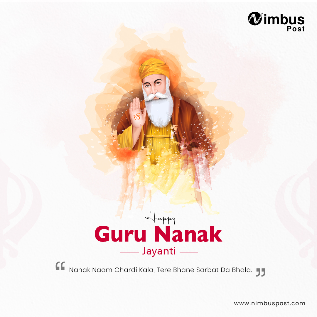 May the teachings of Guru Nanak bring peace in your life & happiness in your homes. #HappyGuruNanakJayanti

#GuruNanakJayanti2021 #GuruNanakDevJayanti #guru #teachings #NimbusPost