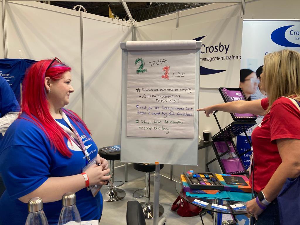 CrosbyTraining's tweet image. Fancy some chocolates?
Come and talk to our team at Stand E42 and see if you can find the lie in 2 Truths, 1 Lie! 
@SAA_Show #SAAShow2021 #EdTechsummit21
