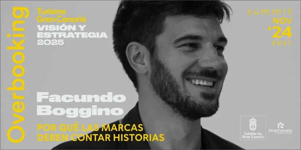 En #OVB21, <a href="/facuboggino/">facundo boggino</a>, Director Creativo en @futurebrand_es, compartirá cómo una de las más grandes consultoras de branding aborda el encargo de desarrollar marcas a prueba de futuro. 👁 #TurismoGranCanaria (<a href="/GranCanariaTur/">Gran Canaria Turismo</a>)

👉🏻 ovbgrancanaria.com
