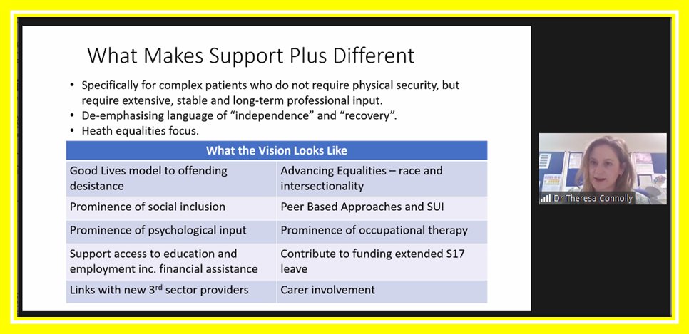 raj_psyc's tweet photo. Innovative community forensic rehab model #SupportPlus #SLP from Dr Theresa Connolly, @DrLadeSmith - integrated, holistic, comprehensive #patientcentred #recovery #Carer
#RehabPsych #RehabPsych21 @RCPsychRehabSoc https://t.co/aQDufV4Akm