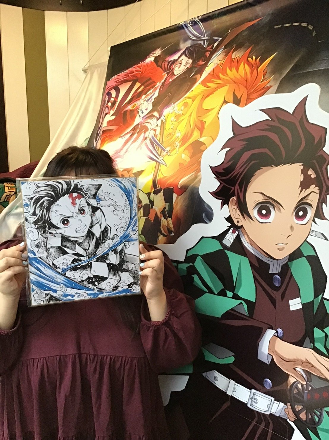 竈門炭治郎　ダイニング　Wチャンス賞　 B2ポスター 鬼滅の刃 ダイニング Wチャンス ポスター 竈門炭治郎