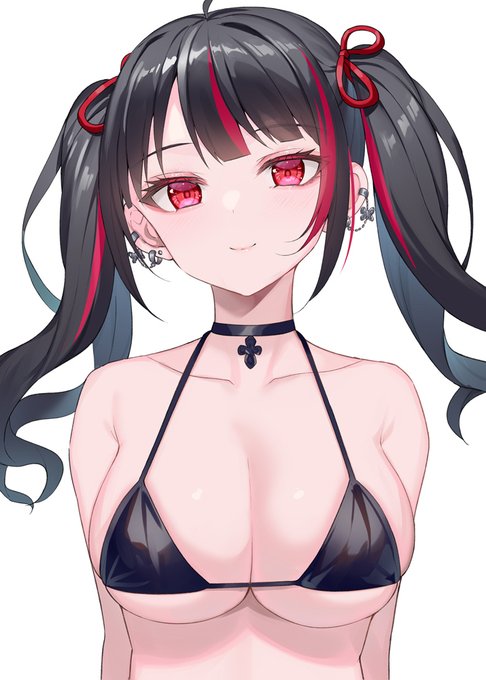 地雷系な雰囲気の子 