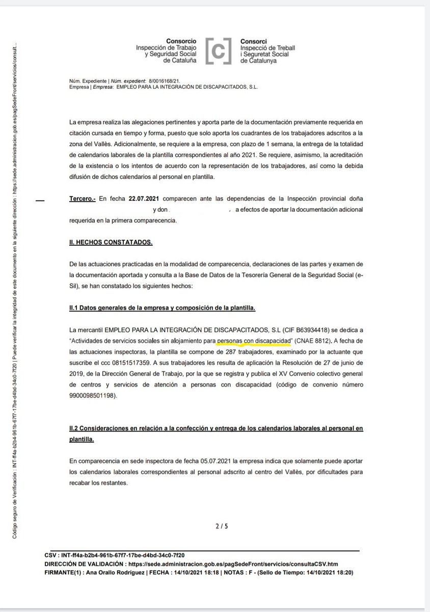 Sección sindical CCOO Grupo Sifu EPID, S.L. tweet media